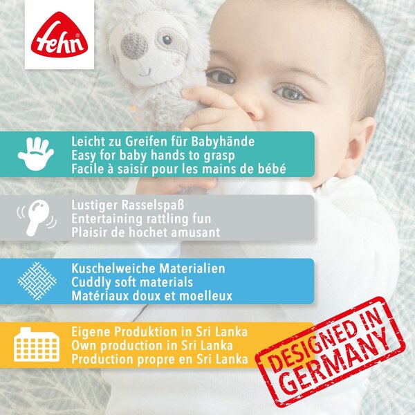 Fehn погремушка Bear Brown - Fehn