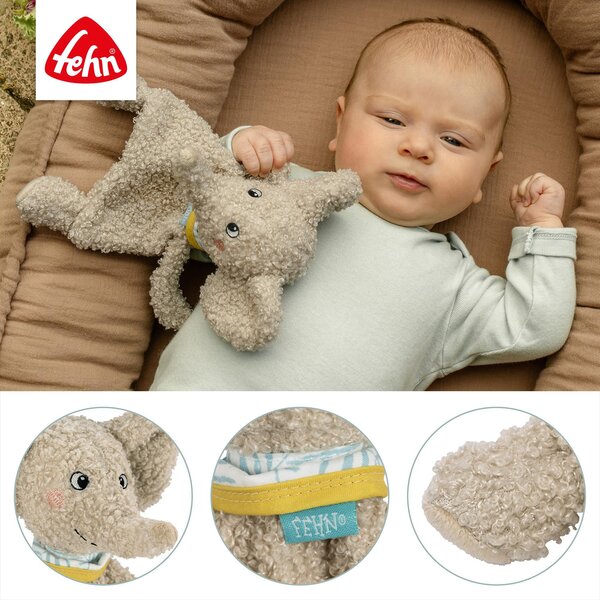 Fehn комфортер Elephant, small Beige - Fehn
