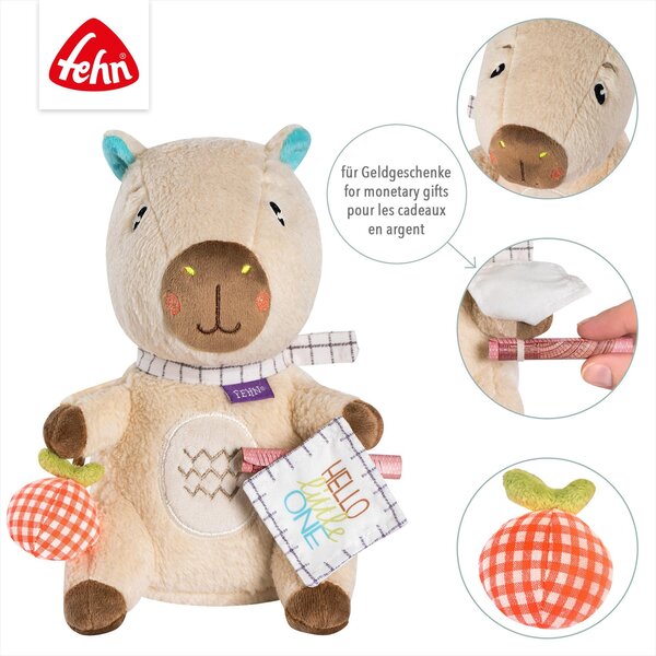 Fehn мягкая игрушка Capybara „Hello little One" Beige - Fehn