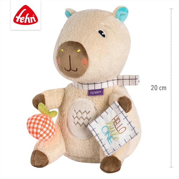 Fehn мягкая игрушка Capybara „Hello little One" Beige - Fehn