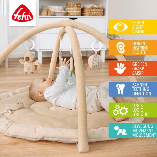 Fehn  3-D развивающий коврик Capybara Beige - Fehn