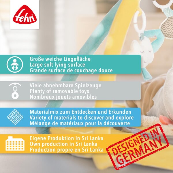 Fehn  3-D развивающий коврик Capybara Beige - Fehn