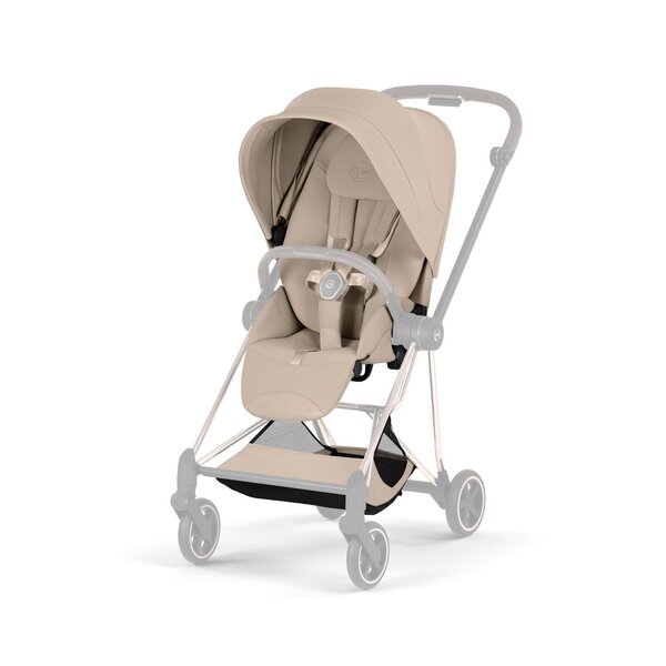 Cybex Mios Style jalutuskäru Cozy Beige, Rose Gold raam - Cybex