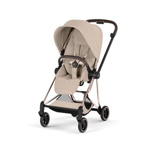 Cybex Mios Style jalutuskäru Cozy Beige, Rose Gold raam - Cybex