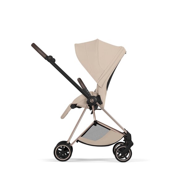 Cybex Mios Style jalutuskäru Cozy Beige, Rose Gold raam - Cybex