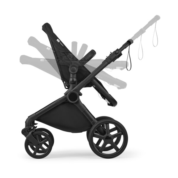 Bugaboo Cub 2in1 stroller set Black/Forest Green - Bugaboo