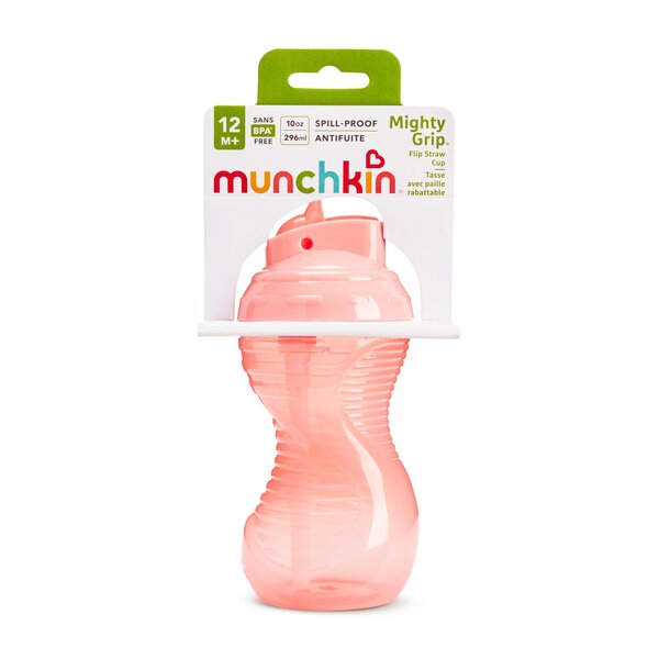 Munchkin бутылочка с соломинкой Mighty Grip 296 ml - Munchkin