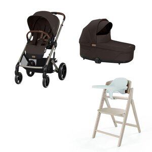 Cybex Balios S Lux vankrikomplekt ja Click&Fold 3-in-1 söögitool - Cybex