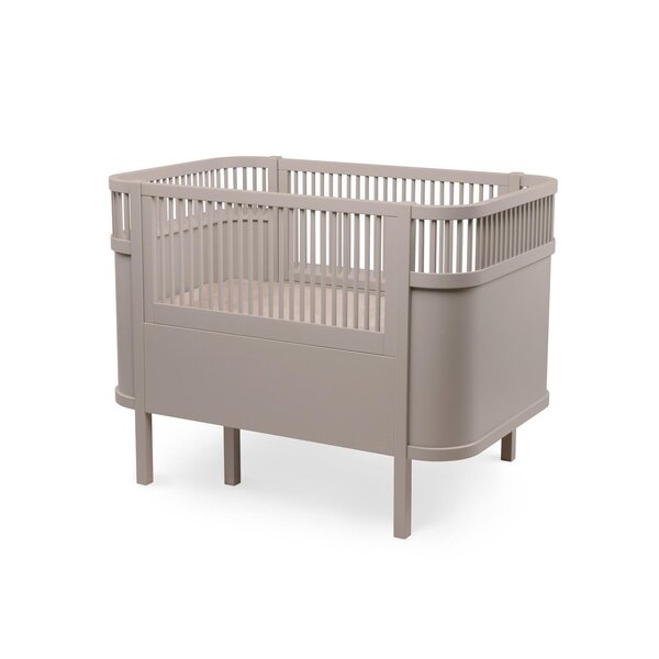 Sebra baby-Jr. bed, Baby & Jr., Jetty Beige - Sebra