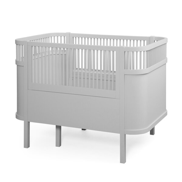 Sebra baby-Jr. bed, Baby & Jr., Stone - Sebra