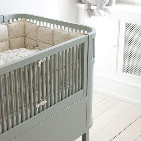 Sebra baby-Jr. bed, Baby & Jr., Mist Green - Sebra