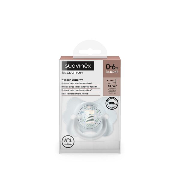 Suavinex lutt 0-6kuud, Bunny Blue - Suavinex