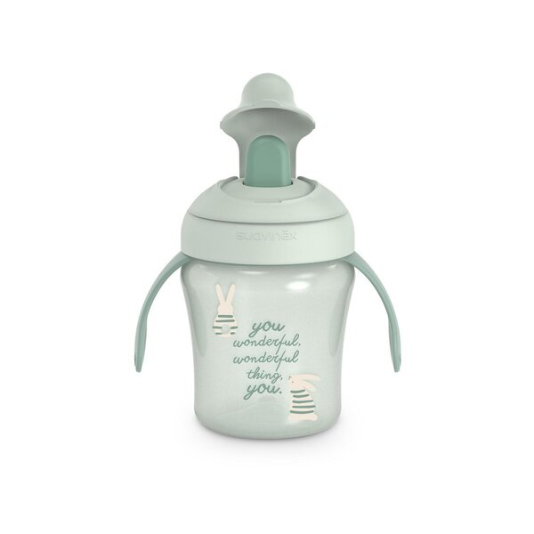 Suavinex learning cup +6m  Bunny Green - Suavinex