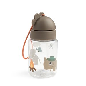 Done by Deer Straw bottle Tiny trails 280ml Sand - Done by Deer