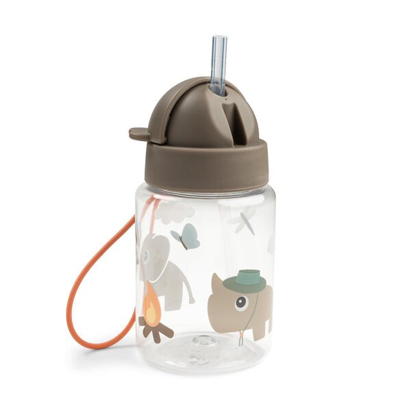 Done by Deer Straw bottle Tiny trails 280ml Sand - Done by Deer