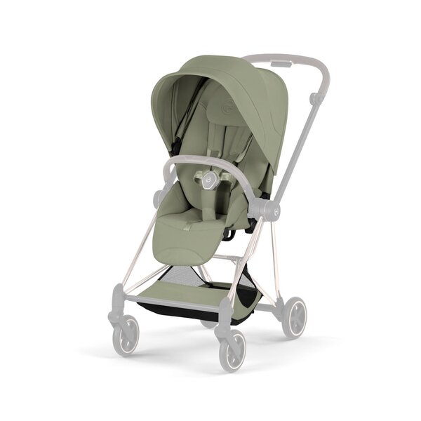 Cybex Mios Style pushchair Sage Green, Frame Rose Gold - Cybex