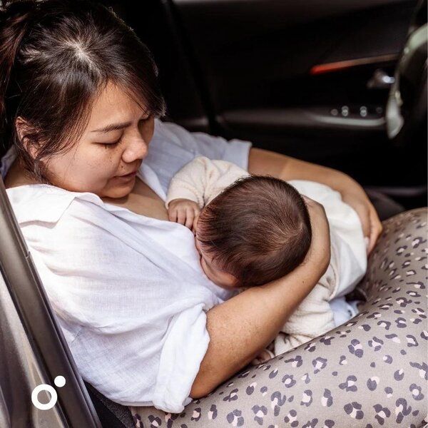Doomoo nursing pillow Softy Leopard Bronze - Doomoo
