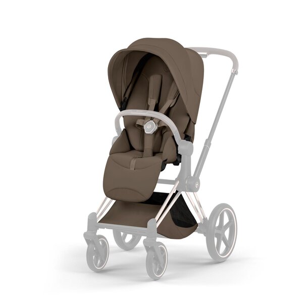 Cybex Priam Style vankrikomplekt Coconut Brown, Rose Gold raam - Cybex