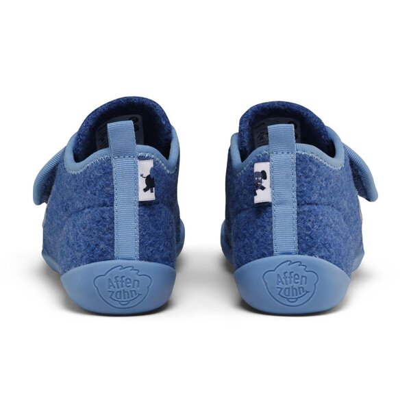 Affenzahn Slipper Wool Pury Elephant - Affenzahn