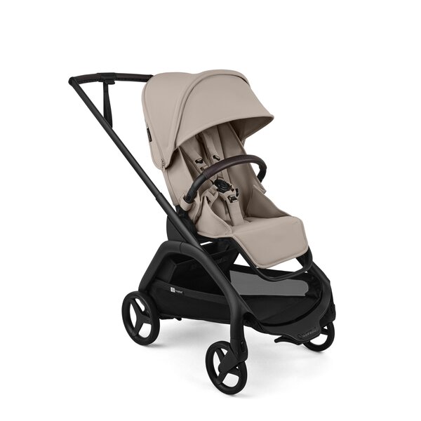 Bugaboo Dragonfly 2in1 vankrikomplekt Black/Desert Taupe - Bugaboo
