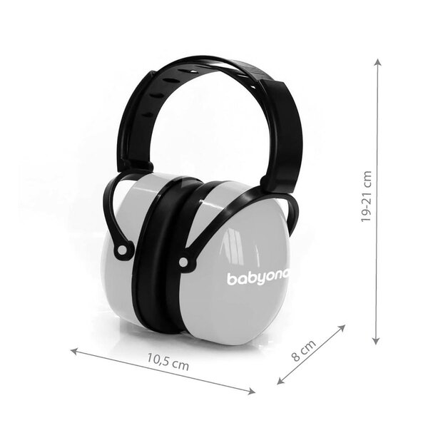 BabyOno Protective earmuffs for kids and adults - BabyOno