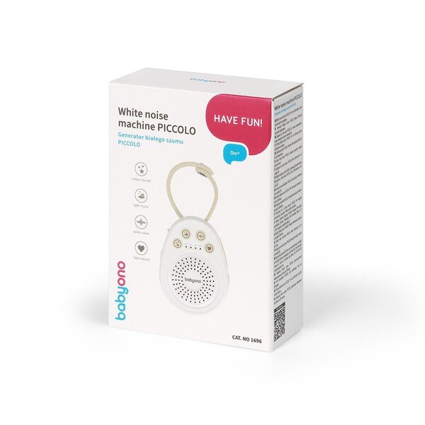 BabyOno White Noise Machine PICCOLO - BabyOno