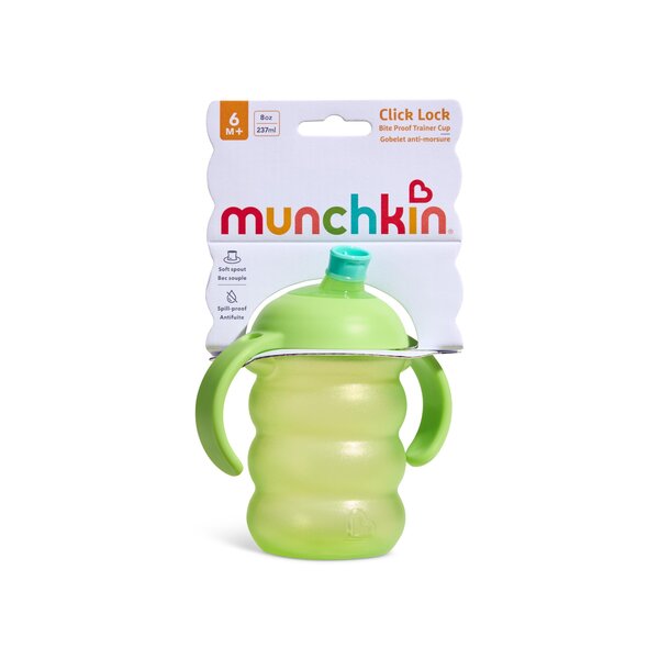 Munchkin Click Lock Bite Proof Trainer Cup 237ml - Munchkin