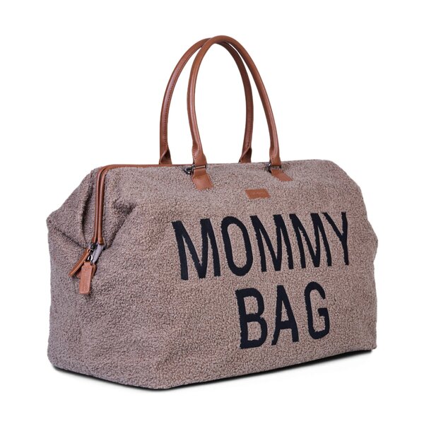 Childhome Mommy Bag suur tarvikute kott Teddy Soft Brown - Childhome