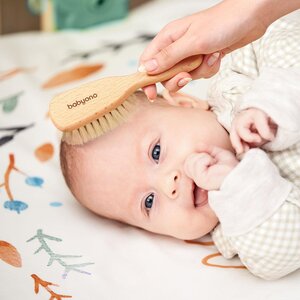 BabyOno Brush with natural bristles - BabyOno