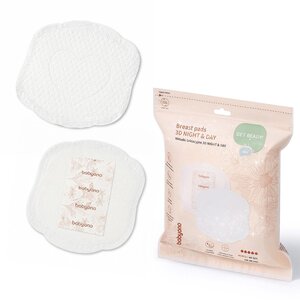 BabyOno Breast pads 3D Night & Day, 40 pcs - BabyOno