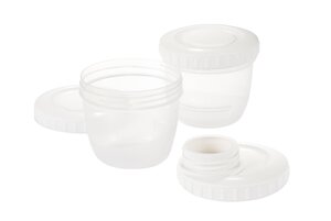 Difrax 618- Breast pump connector + 2containers - BabyOno