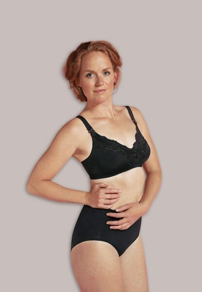 Carriwell Microfibre Lace Nursing Bra, I white - Carriwell