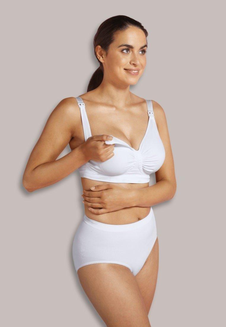 Carriwell Organic Maternity & Nursing Bra Nat. White 