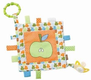 Fehn Comforter with C-ring&pacifier ring, ora.Happines - Elodie Details