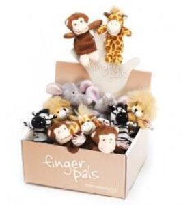 Teddykompaniet мягкие игрушки на палец Wild - Gerardos Toys