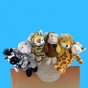 Teddykompaniet мягкие игрушки на палец Wild - Gerardos Toys