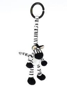 Teddykompaniet 4007-Diinglisar LE, Zebra, Hanger - Taf Toys