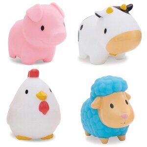 Munchkin Squirtin Barnyard Friends (4pack) - Fehn