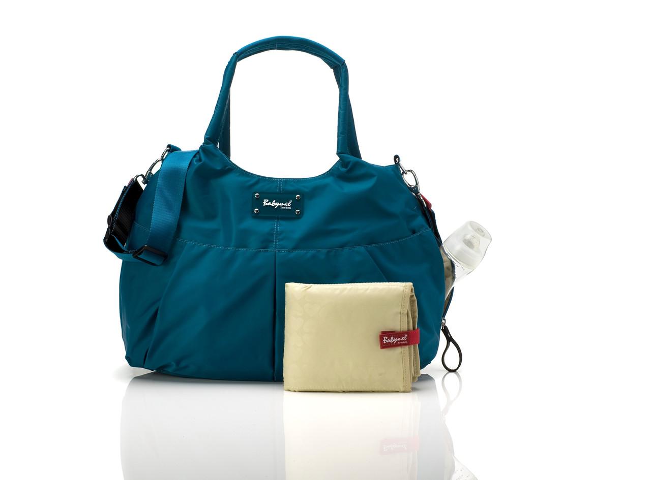 babymel grace changing bag black