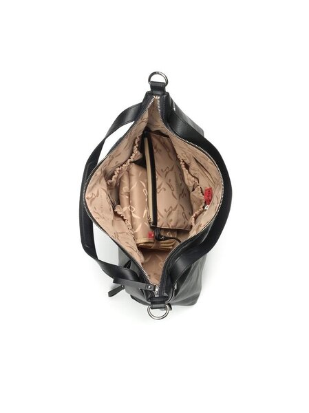 Storksak Catherine leather bag Black - Storksak