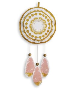 Elodie Details Musical Toy - Feather Large Pink/Gold Large - Elodie Details